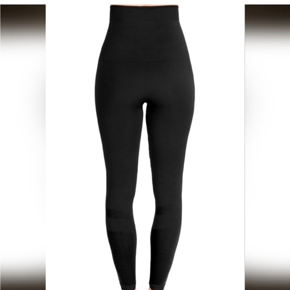 Belly bandit Ultra high waist moto Mother Tucker black shapewear leggings - Picture 6 of 16